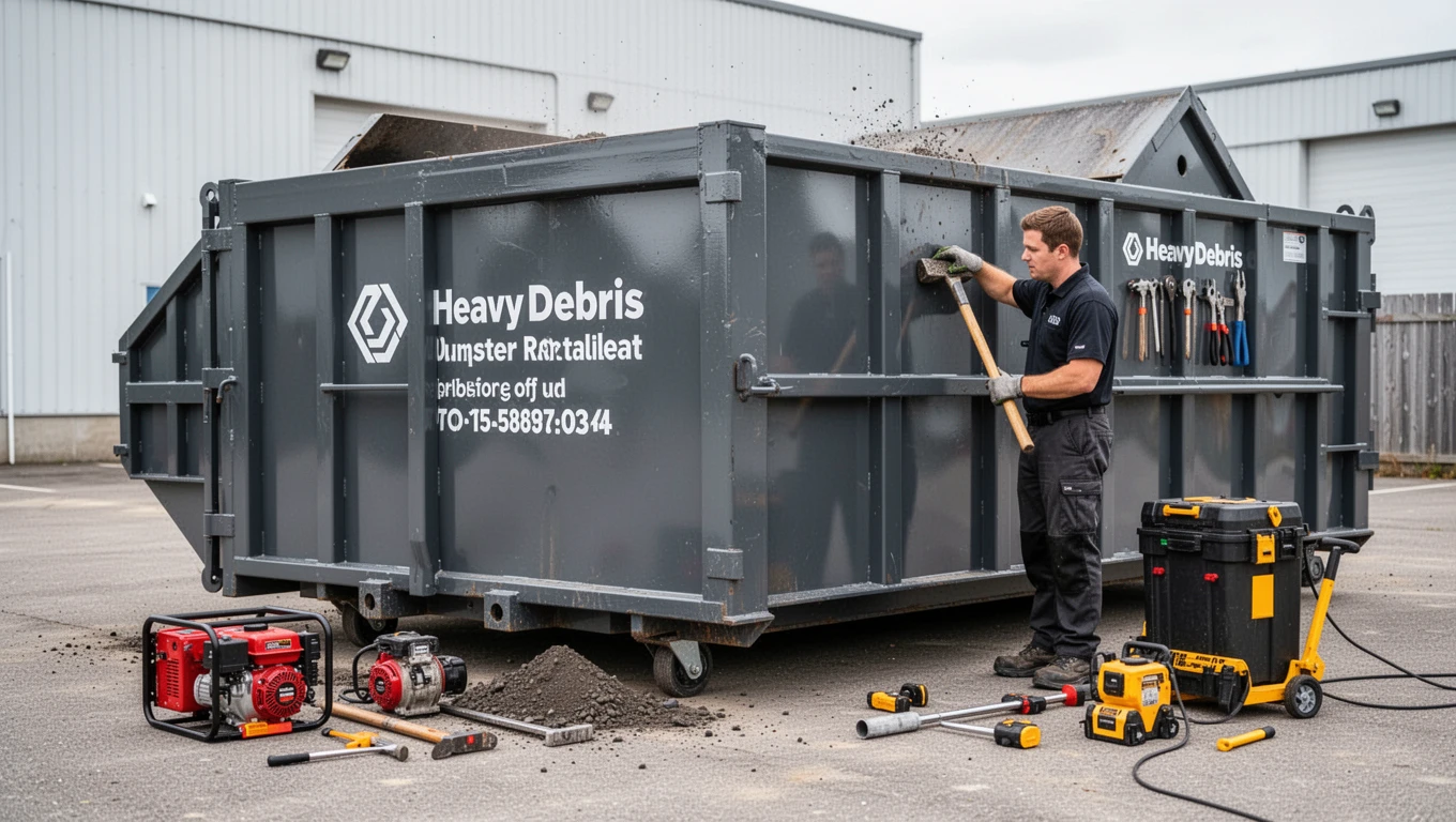 Heavy Debris Dumpster Rental